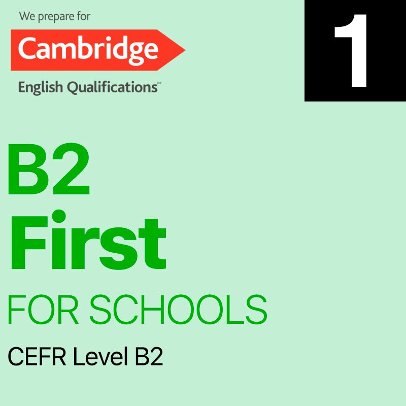 FIRST 1° anno 3 Cambridge First for schools A2