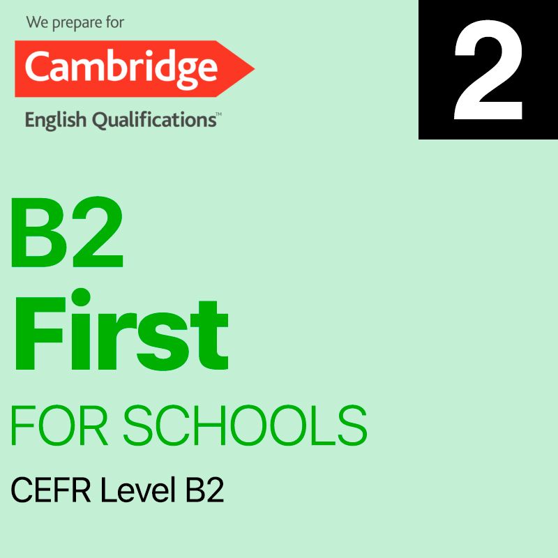 FIRST 2° anno 2 Cambridge First for schools A2