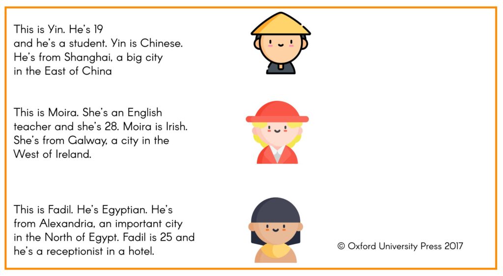 Verb to be 1 reading
