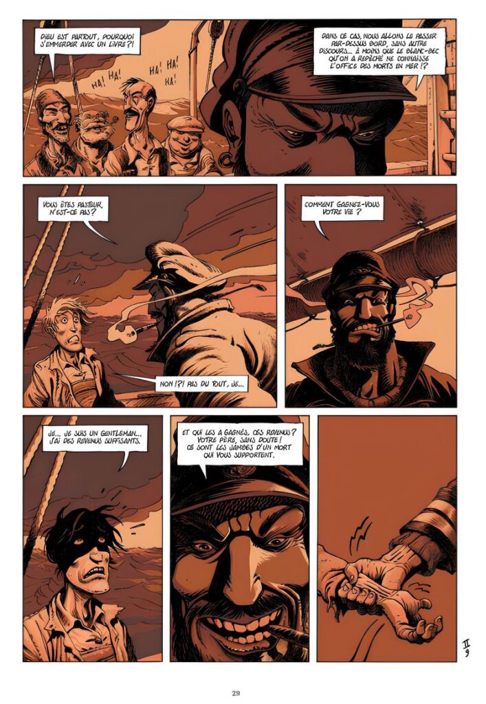 The Sea Wolf" (Le loup des mers) Riff reb's 3 Comic 1 1