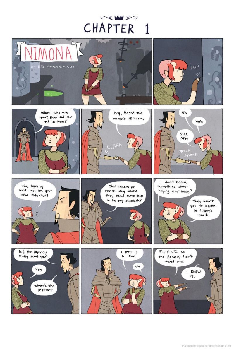 Nimona comic