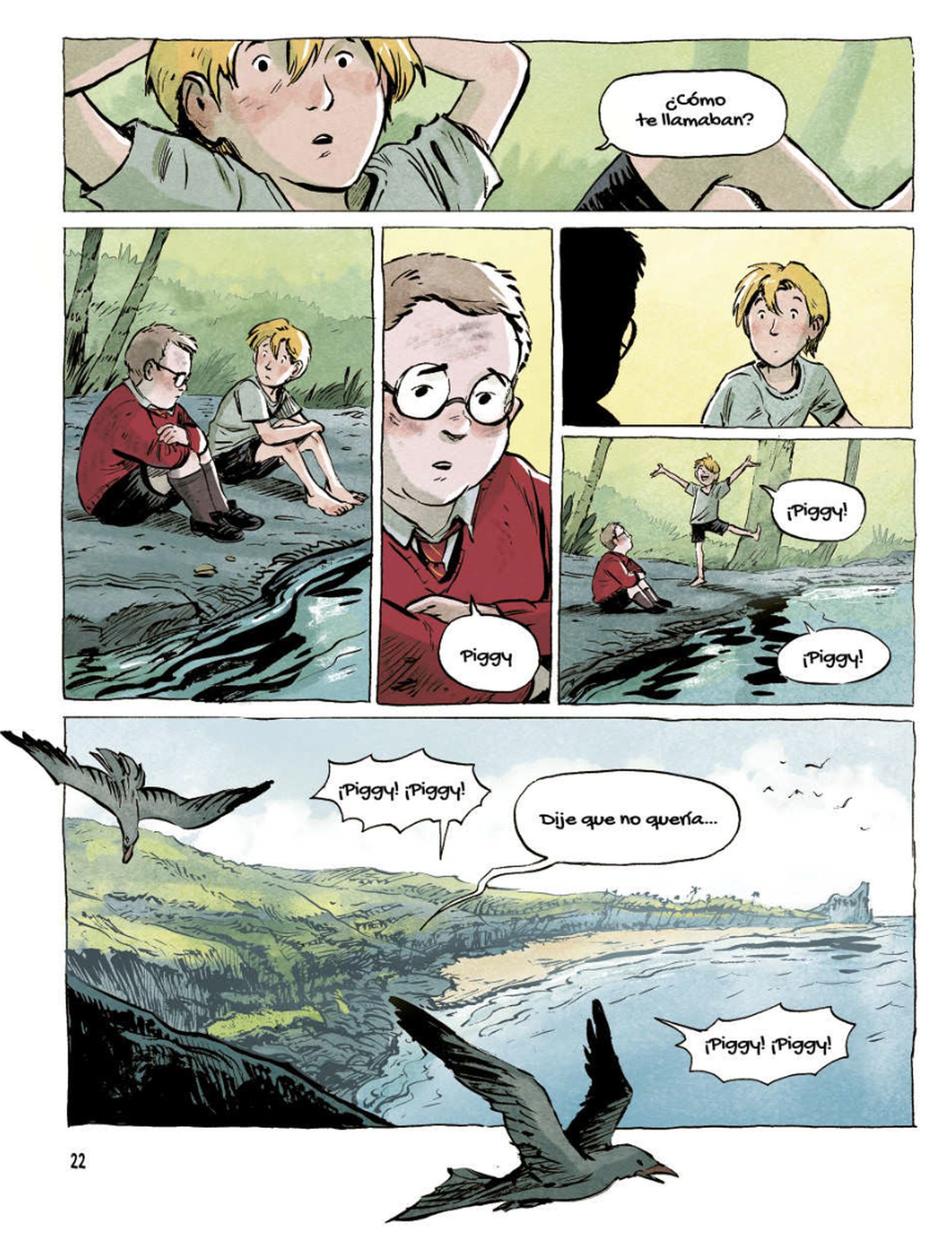 El señor de las moscas 14 Pag 13 1