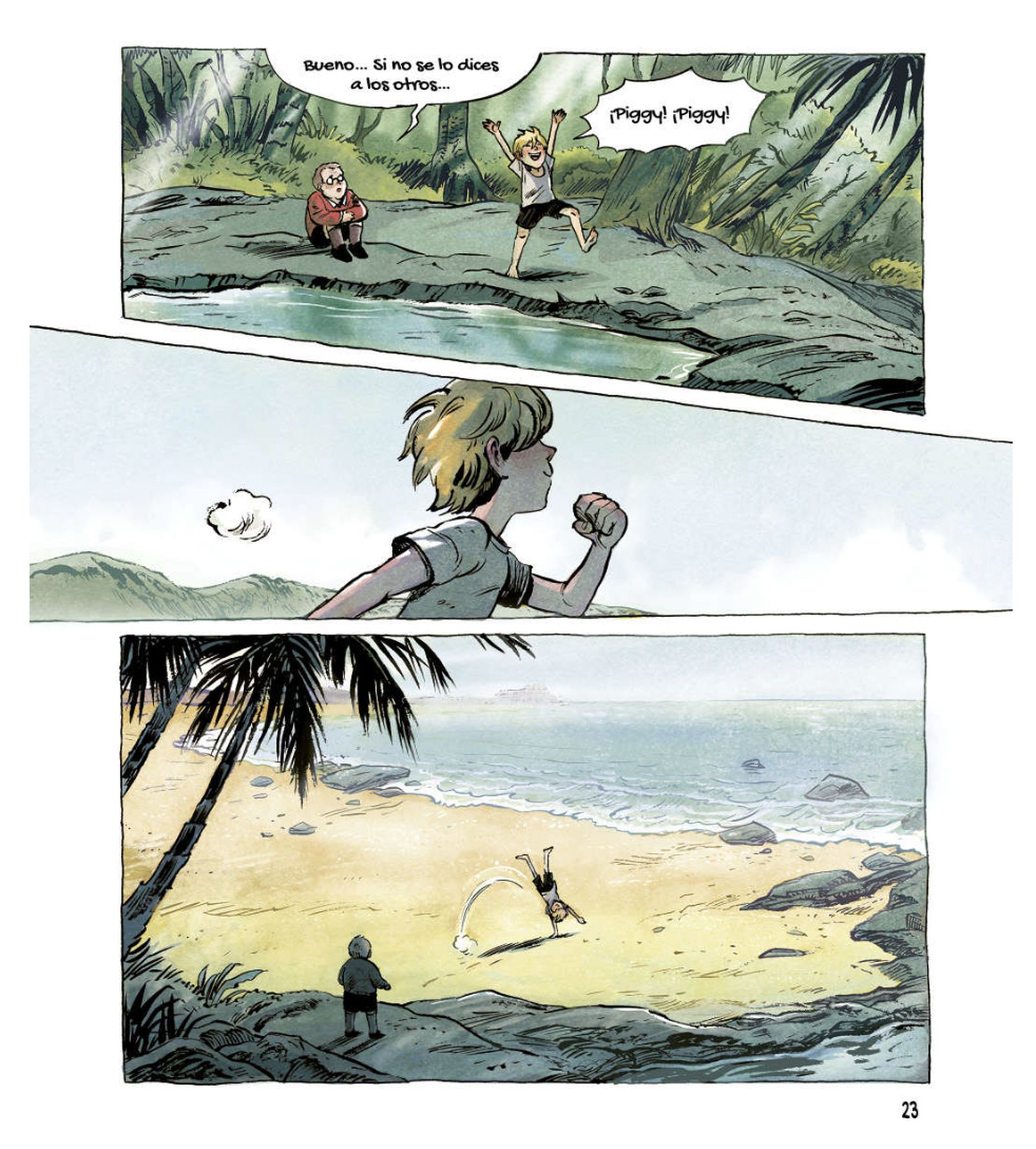 El señor de las moscas 15 Pag 14 1