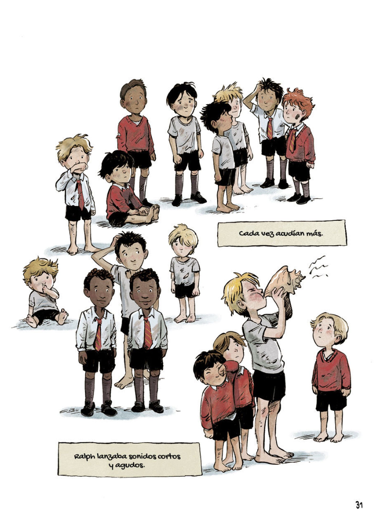 El señor de las moscas 23 Pag 22