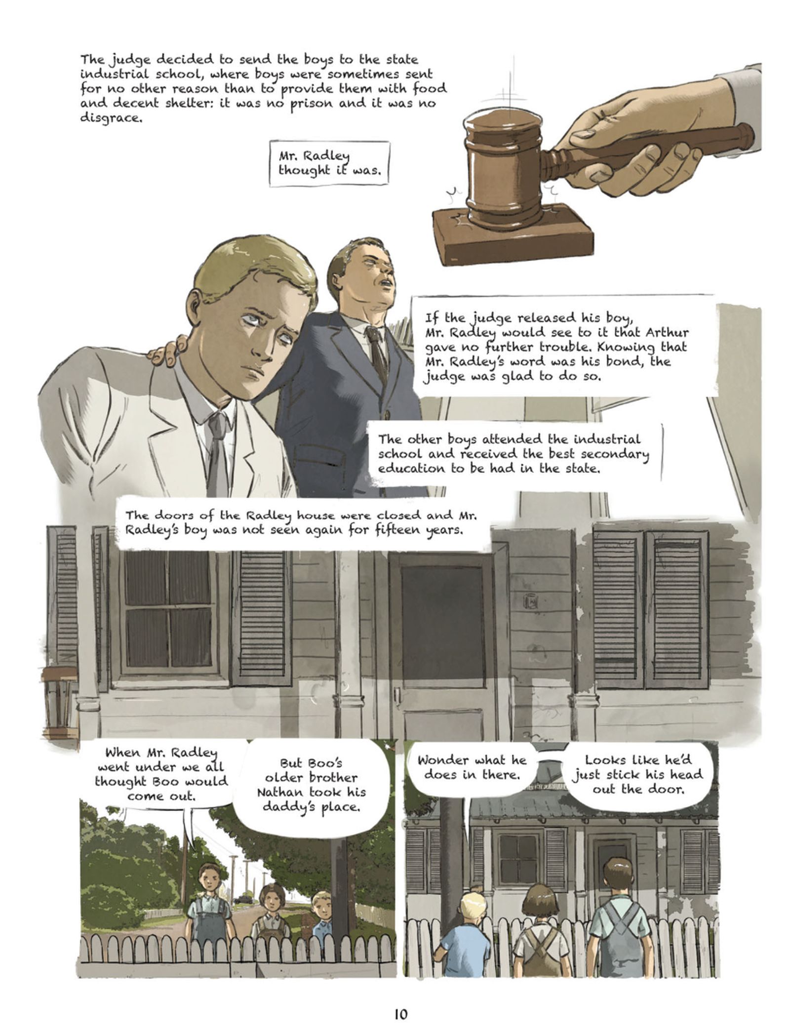 To Kill a Mockingbird di Harper Lee e Fred Fordham 11 pag 10