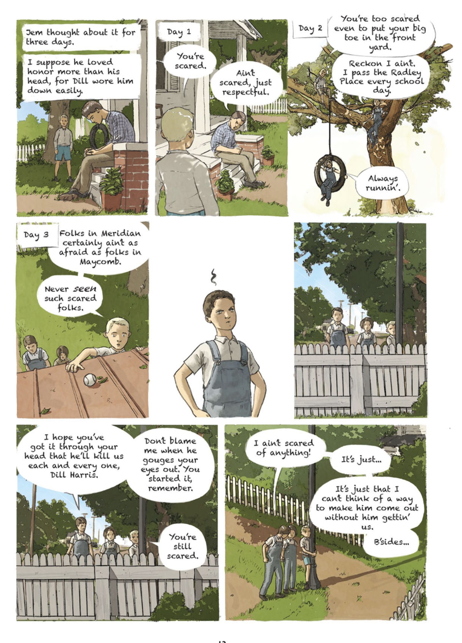 To Kill a Mockingbird di Harper Lee e Fred Fordham 13 pag 12