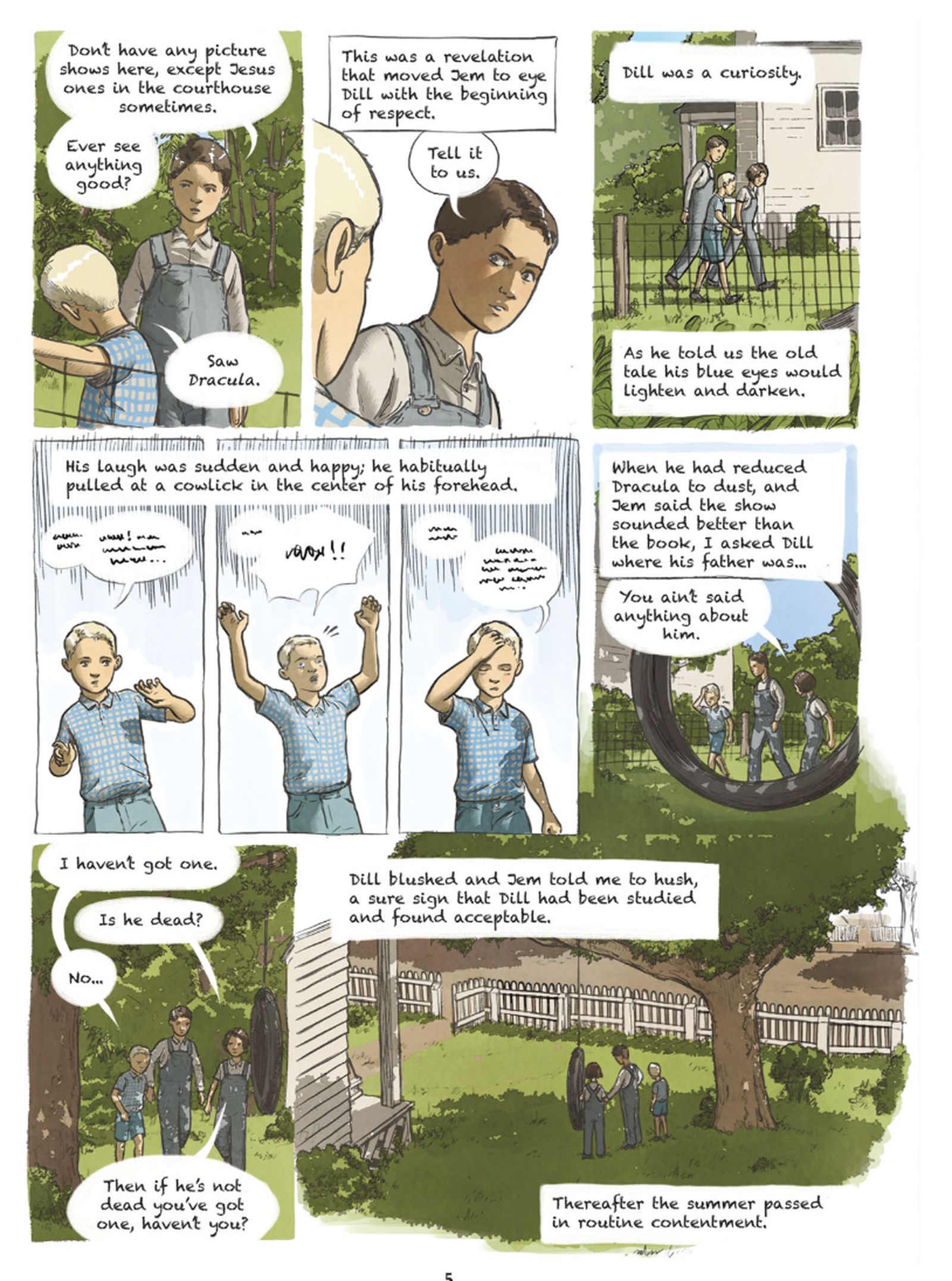 To Kill a Mockingbird di Harper Lee e Fred Fordham 6 pag 5