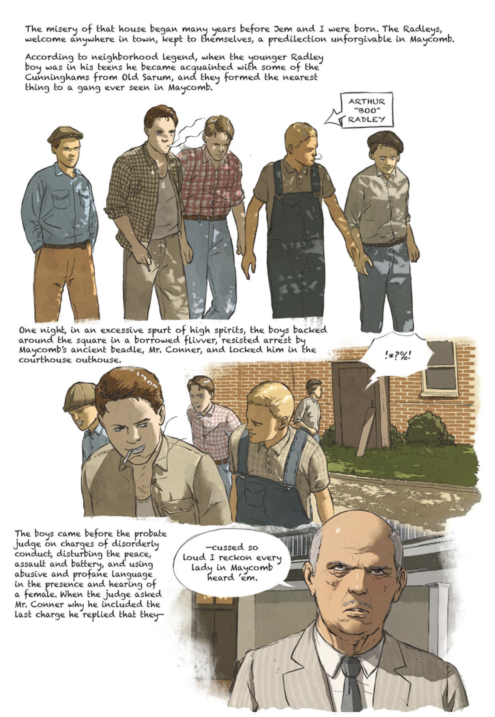 To Kill a Mockingbird di Harper Lee e Fred Fordham 10 pag 9