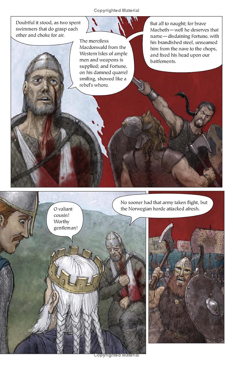 Macbeth di Gareth Hinds 11 11 pag 11