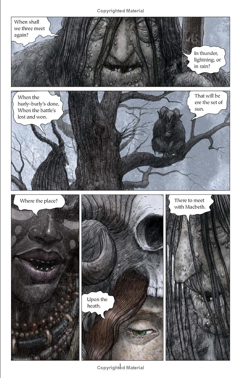 Macbeth di Gareth Hinds 8 8 pag 8