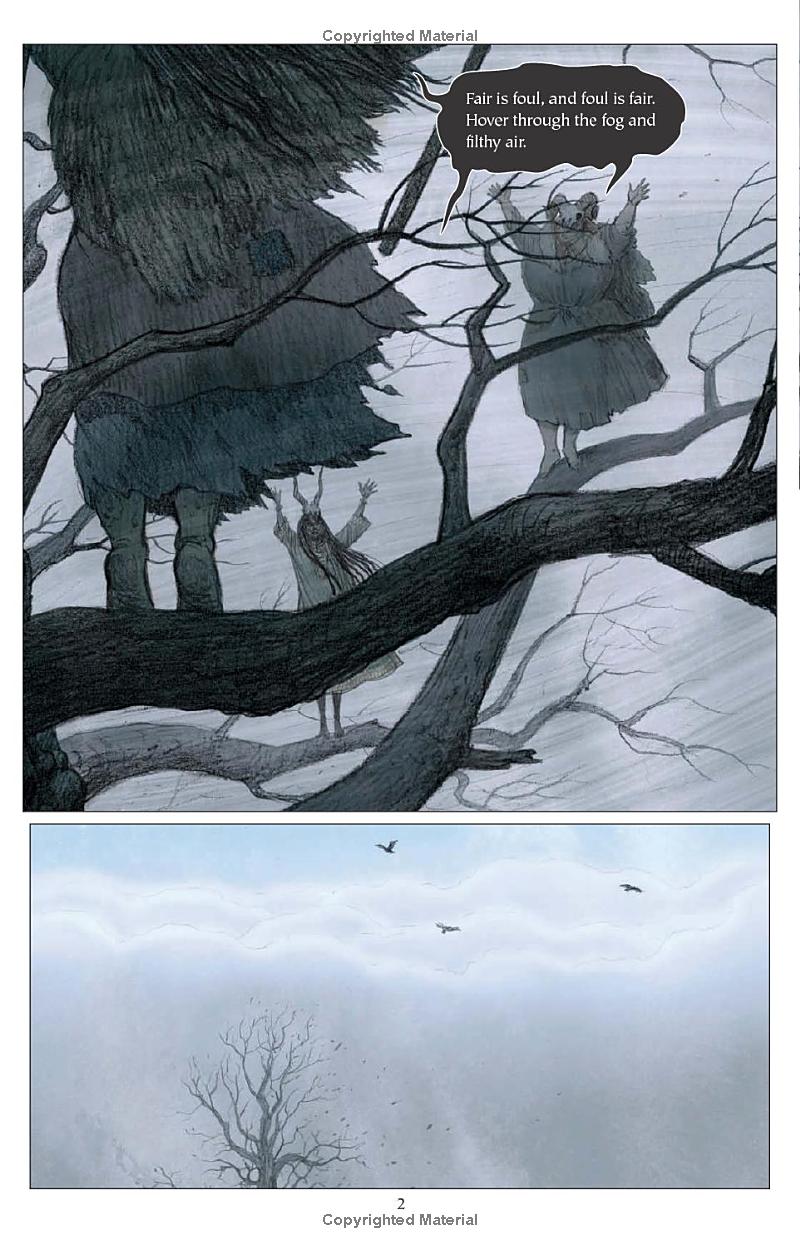 Macbeth di Gareth Hinds 9 9 pag 9